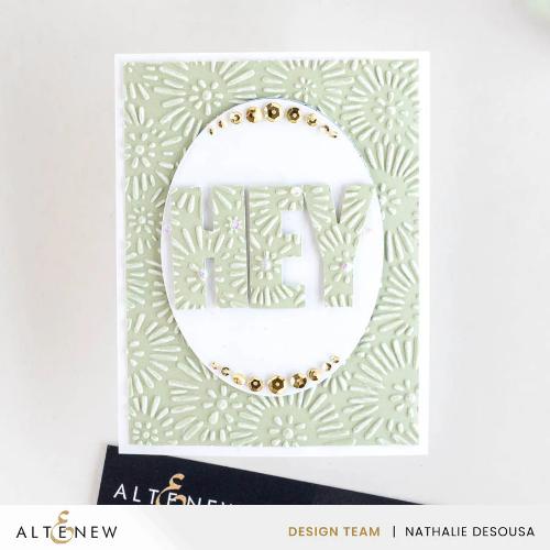 Altenew - Batik Blooms 3D Embossing Folder