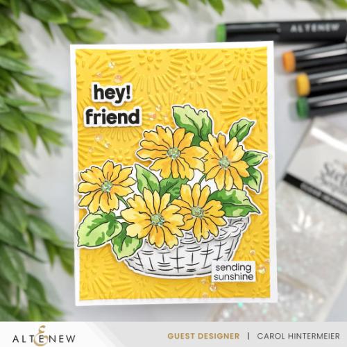 Altenew - Batik Blooms 3D Embossing Folder