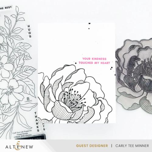 Altenew - Magical Peony Press Plate