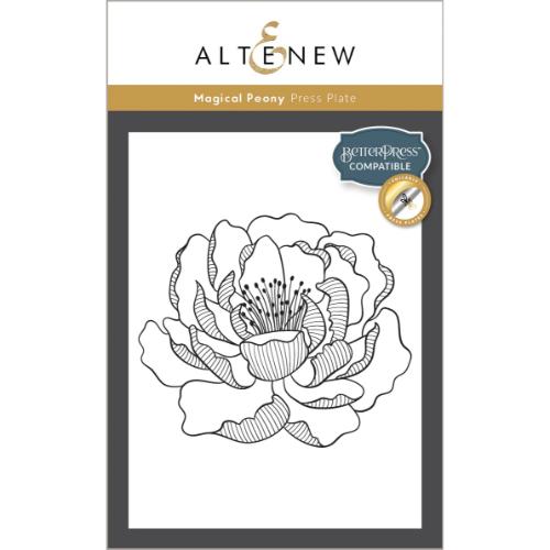 Altenew - Magical Peony Press Plate