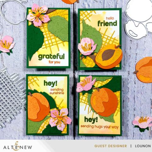 Altenew - Sweet Apricots Layering Die Set