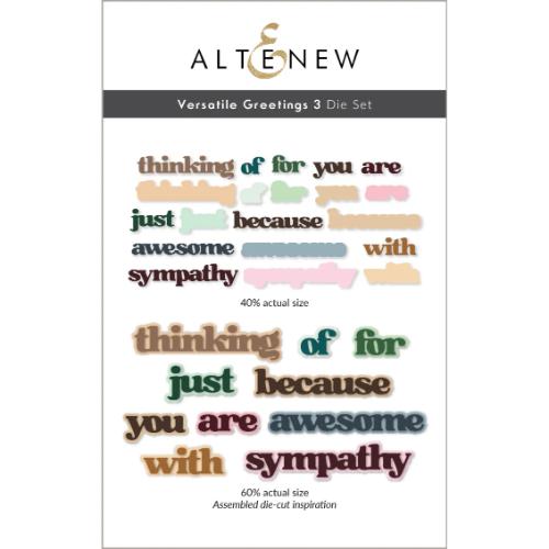 Altenew - Versatile Greetings 3 Comfort Edition - Complete Bundle - Postage as per Actual