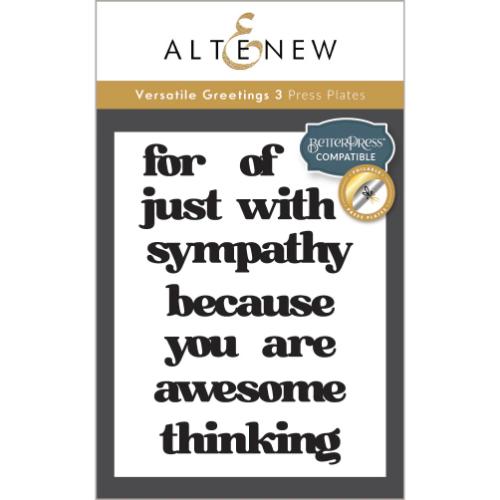 Altenew - Versatile Greetings 3 Comfort Edition - Complete Bundle - Postage as per Actual
