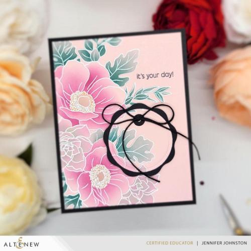 Altenew - Build-A-Garden: Captivating Floral Swag & Add-on Die Bundle - Postage as per Actual