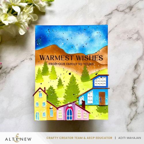 Altenew - Stencil Art: Serene Landscapes Layering Stencil Set (6 in 1)