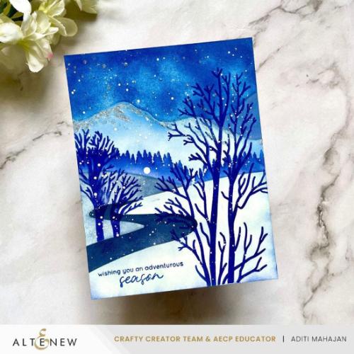 Altenew - Stencil Art: Serene Landscapes Layering Stencil Set (6 in 1)
