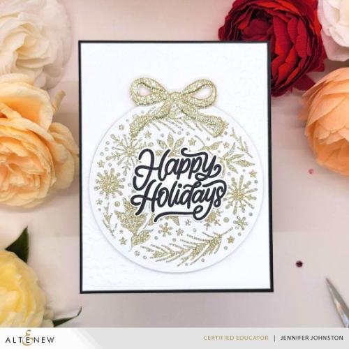 Altenew - Zero-Waste: Ornamental Winter Pattern Die