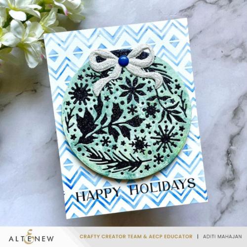 Altenew - Zero-Waste: Ornamental Winter Pattern Die