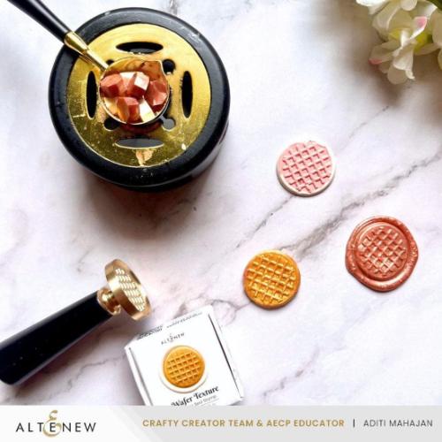 Altenew - Wafer Texture Wax Seal Stamp