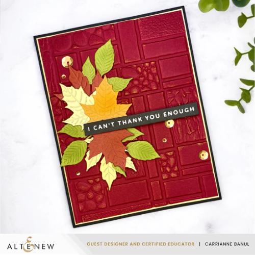 Altenew - Textured Tiles 3D Embossing Folder
