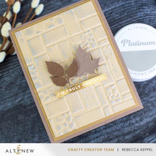 Altenew - Textured Tiles 3D Embossing Folder