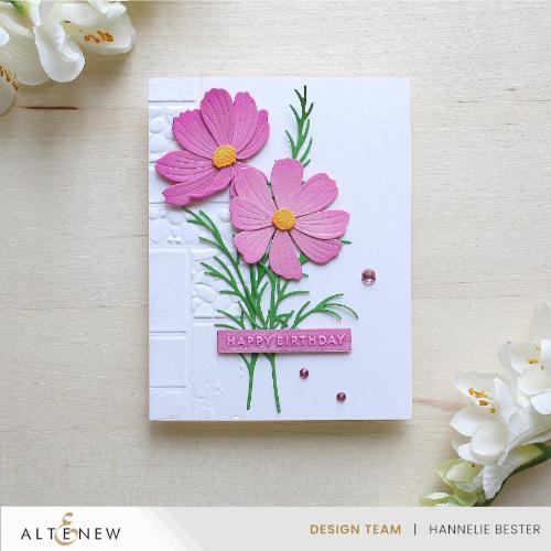 Altenew - Textured Tiles 3D Embossing Folder