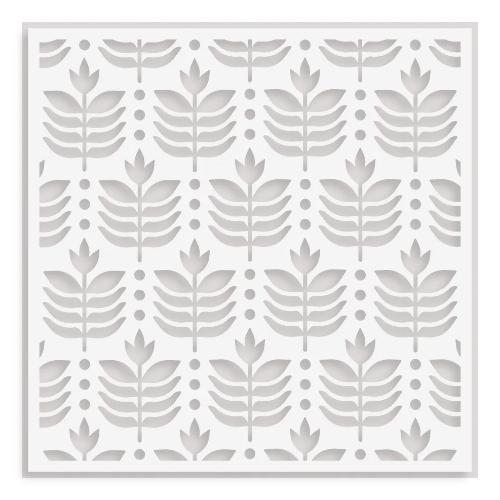Altenew - Deco Leaves Background Stencil