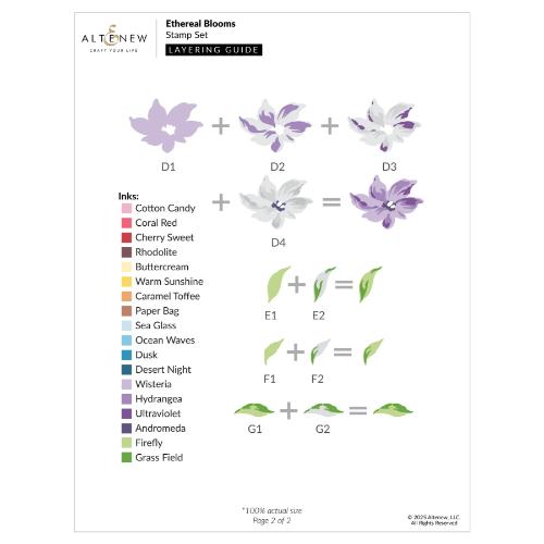 Altenew - Ethereal Blooms - Complete Bundle