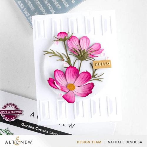 Altenew - Mini Sentiments 3D Embossing folder