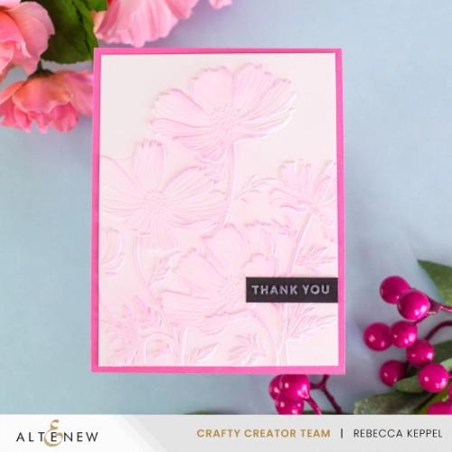 Altenew - Mini Sentiments 3D Embossing folder