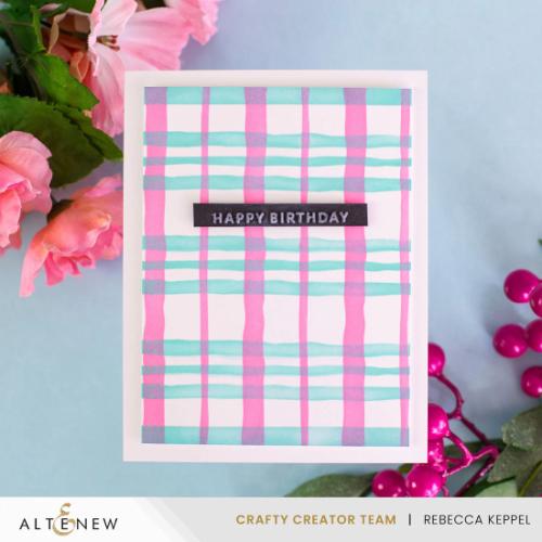 Altenew - Mini Sentiments 3D Embossing folder
