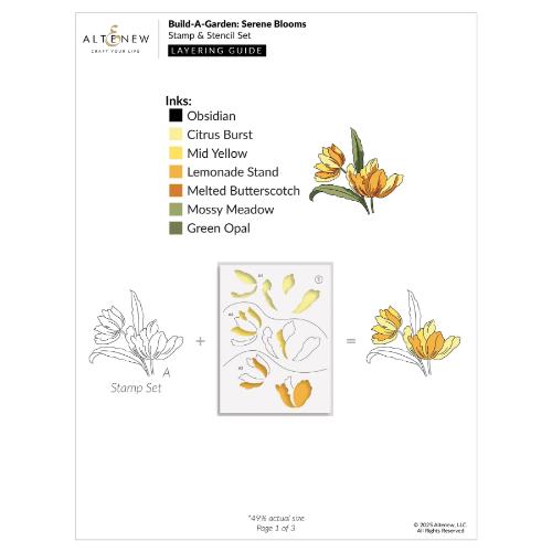 Altenew - Build-A-Garden: Serene Blooms