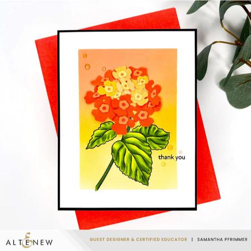 Altenew - Mini Delight: Blooming Lantana Stamp & Die Set