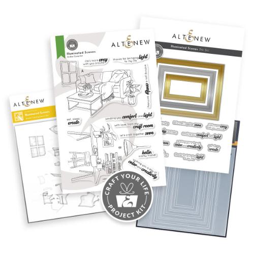 Altenew - Craft Your Life Project Kit: Illuminated Scenes - Postage as per Actual