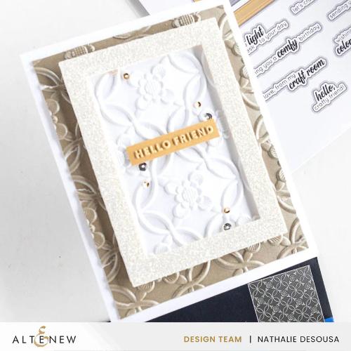 Altenew - Botanical Rails 3D Embossing Folder