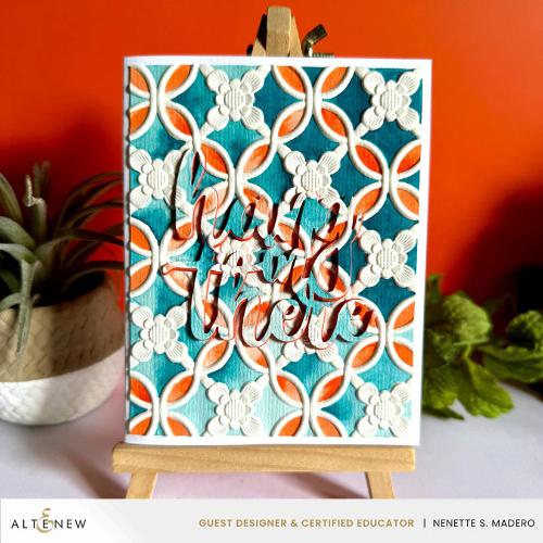 Altenew - Botanical Rails 3D Embossing Folder