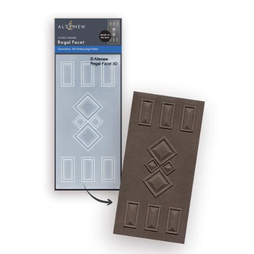 Altenew - Regal Facet 3D Embossing Folder