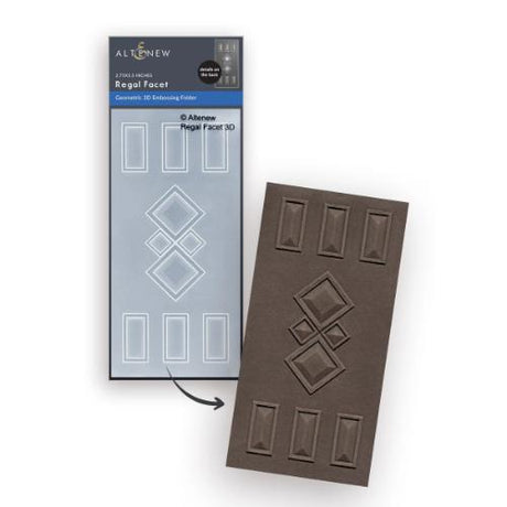 Altenew - Regal Facet 3D Embossing Folder