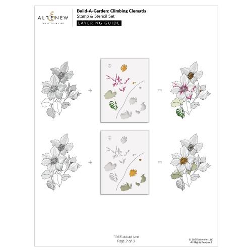 Altenew - Build-A-Garden: Climbing Clematis