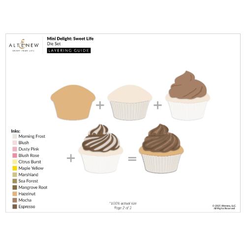 Altenew - Mini Delight: Sweet Life Stamp & Die Set