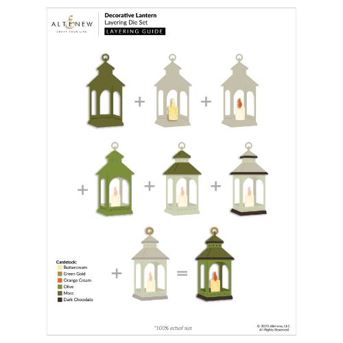 Altenew - Decorative Lantern Layering Die Set
