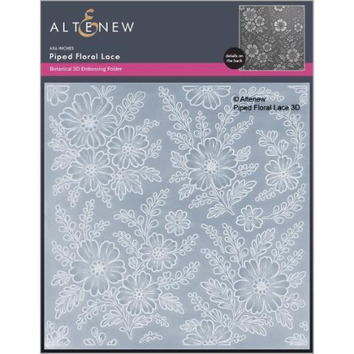 Altenew - Piped Floral Lace 3D Embossing Folder