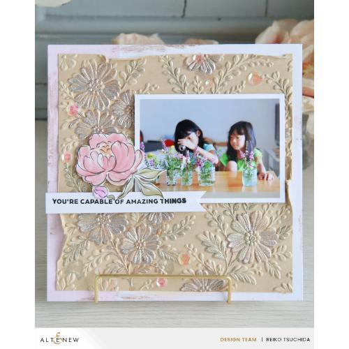 Altenew - Piped Floral Lace 3D Embossing Folder