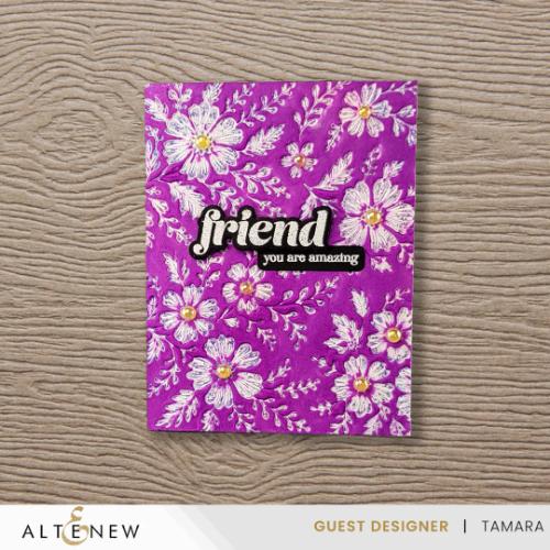 Altenew - Piped Floral Lace 3D Embossing Folder