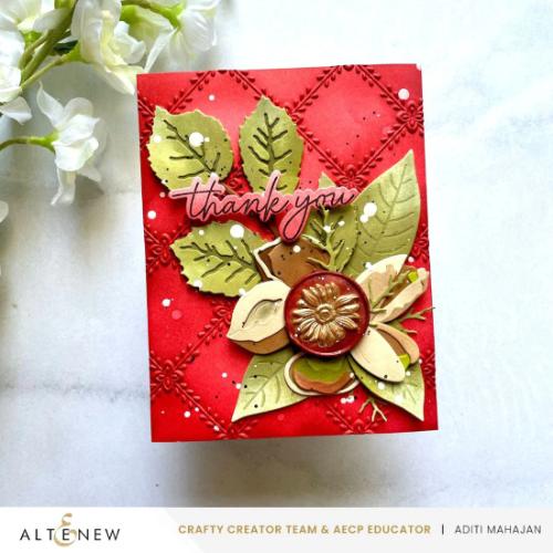 Altenew - Crisscross Blooms 3D Embossing Folder