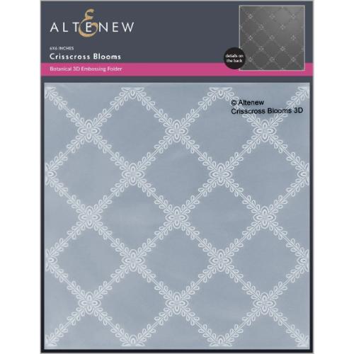 Altenew - Crisscross Blooms 3D Embossing Folder