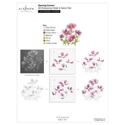 Altenew - Dancing Cosmos - Complete Bundle