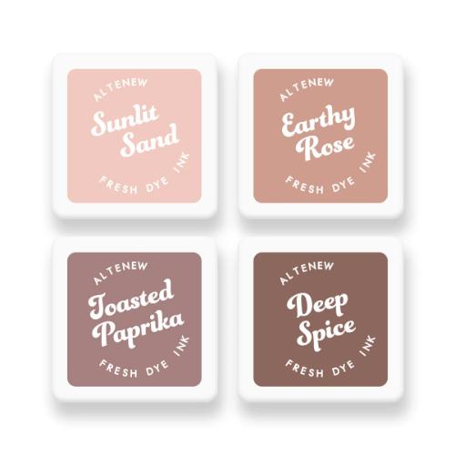 Altenew - Earthy Embrace Fresh Dye Ink Mini Cube Set