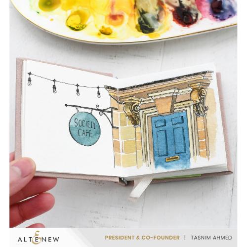 Altenew - Luxe Watercolor Sketchbook - 3"x 3", 300 gsm