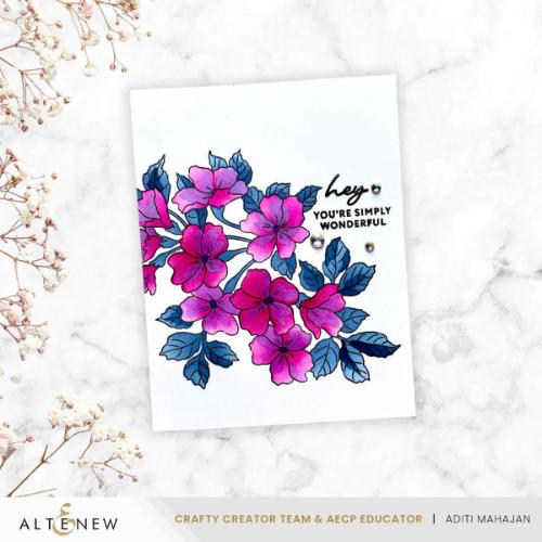 Altenew - Build-A-Garden: Happy Blossoms - Postage as per Actual