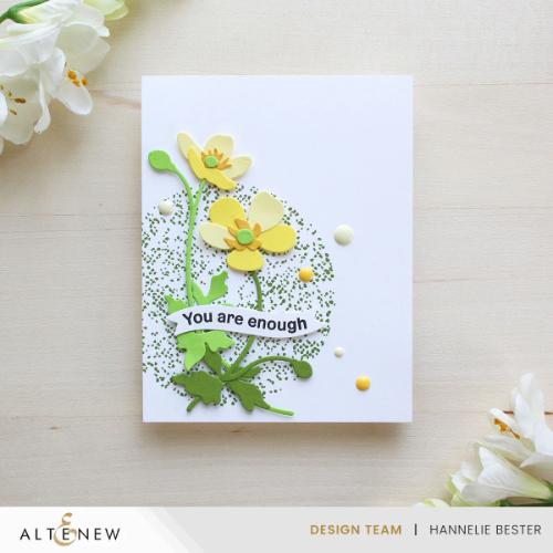 Altenew - Craft-A-Flower: Buttercup Bunch Layering Die Set