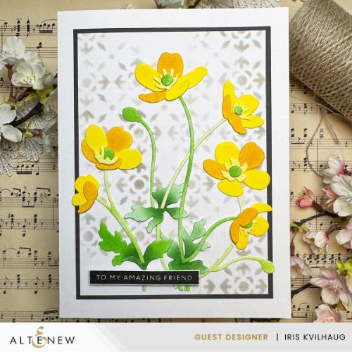 Altenew - Craft-A-Flower: Buttercup Bunch Layering Die Set