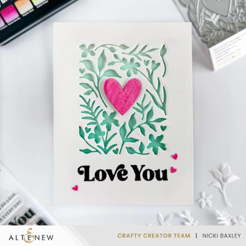 Altenew - Mini Delight: Expressions of the Heart Stamp & Die Set