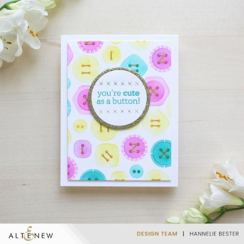 Altenew - Craft Your Life Project Kit: Stitched With Love & Add-On Die Bundle - Postage as per Actual
