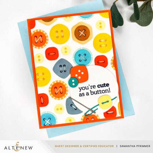 Altenew - Craft Your Life Project Kit: Stitched With Love & Add-On Die Bundle - Postage as per Actual