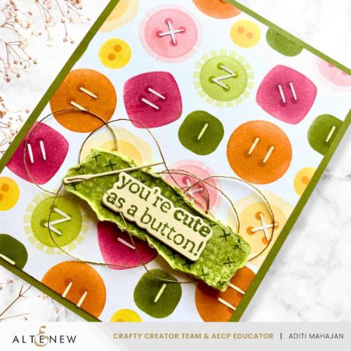 Altenew - Craft Your Life Project Kit: Stitched With Love & Add-On Die Bundle - Postage as per Actual
