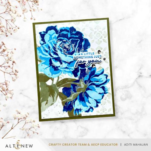 Altenew - Stencil Art: Majestic Roses Layering Stencil Set (7 in 1)