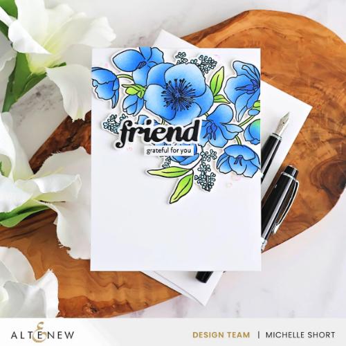 Altenew - Build-A-Garden: Hellebore Haven & Add-on Embossing Folder Bundle - Postage as per Actual