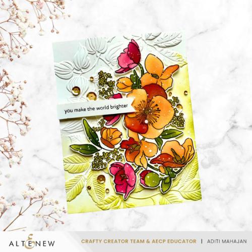 Altenew - Build-A-Garden: Hellebore Haven & Add-on Embossing Folder Bundle - Postage as per Actual