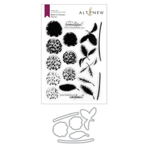 Altenew - Build-A-Flower: Clover Layering Stamp & Die Set